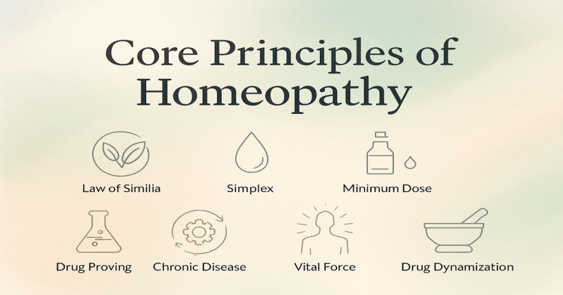 The core principles of Homeopathy